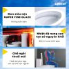 Bồn cầu 2 khối nắp cơ Caesar CD1325/TAF060 - ảnh 3