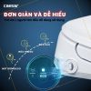 Bồn cầu 2 khối nắp điện tử Caesar CD1320/TAF710H - ảnh 3