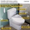 Bồn cầu 2 khối nắp điện tử Caesar CD1340/TAF512H - ảnh 2