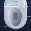 Bồn cầu 2 khối nắp điện tử Caesar CD1341/TAF710H - ảnh 3