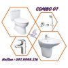 Bồn Cầu 2 Khối TOTO CS300DT3Y1 Nắp Đóng Êm TC385VS - ảnh 4