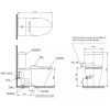 Bồn Cầu 2 Khối TOTO CS326DT10 Nắp Êm TC395VS - ảnh 2