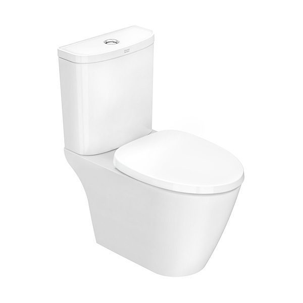 Bồn Cầu AMERICAN STANDARD 2407-WT 2 Khối Nắp Êm