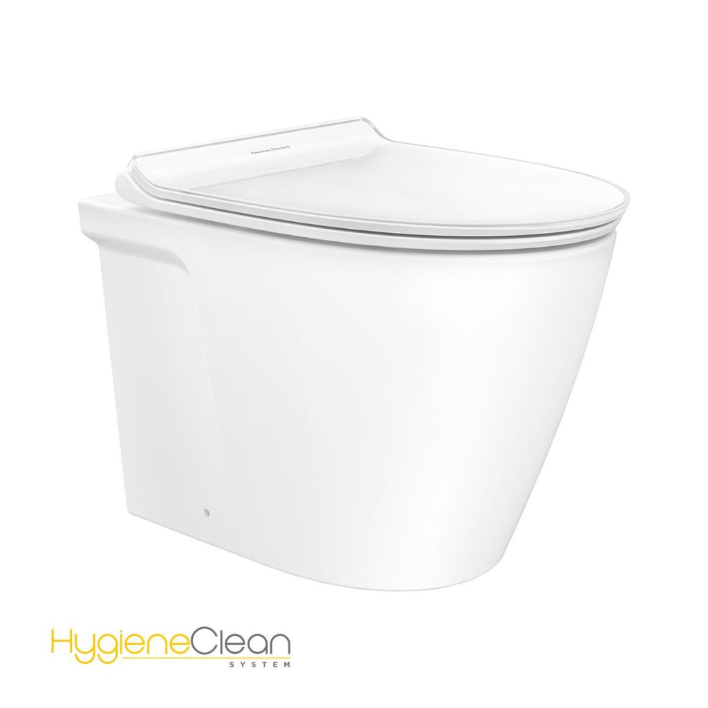 Bồn Cầu AMERICAN STANDARD 3229E-WT Đặt Sàn Thoát Sàn Nắp Êm Crytal WP-C119