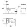 Bồn Cầu American Standard VF-2162 2 Khối Loven Xả Xoáy Kép - ảnh 4