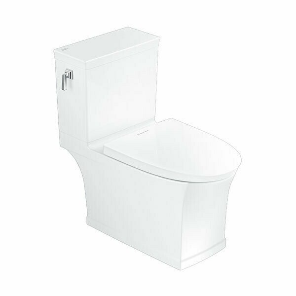 Bồn Cầu AMERICAN STANDARD VF-2781 2 Khối Nắp Êm