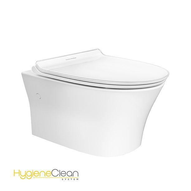Bồn Cầu AMERICAN STANDARD WP-2140 Treo Tường Nắp Êm Crytal WP-C119