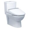 Bồn Cầu CAESAR CD1340/TAF200H 2 Khối Nắp Điện Tử