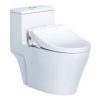 Bồn Cầu CAESAR CD1356/TAF050 1 Khối Nắp Rửa Cơ