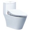 Bồn Cầu CAESAR CD1363/TAF050 1 Khối Nắp Rửa Cơ