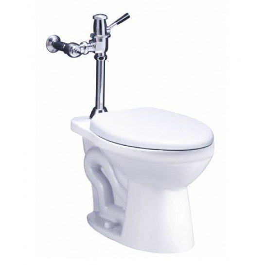 Bồn Cầu Xổm CAESAR CP1333/BF443 Kèm Bộ Xả Gạt Tay