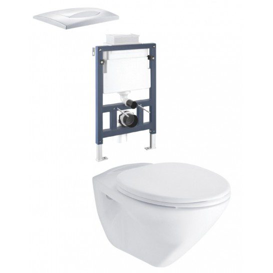 Bồn Cầu COTTO SC199(T) Treo Tường Nắp Êm