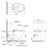 Bồn Cầu Điện Tử TOTO CS320DRW7#W Kèm Nắp Rửa Điện Tử WASHLET Dòng C2 – TCF6631A (220V) - ảnh 3