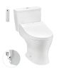 Bồn Cầu Điện Tử TOTO CS735DW14#XW Kèm Nắp Rửa Điện Tử WASHLET Dòng C5 – TCF24410AAA (220V)