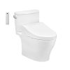 Bồn Cầu Điện Tử TOTO CS767CRW15#XW Kèm Nắp Rửa Điện Tử WASHLET (Loại Giấu Dây) Dòng C5 – TCF24460AAA (220V)