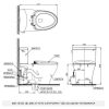 Bồn Cầu Điện Tử TOTO CS767CRW17#XW Kèm Nắp Rửa Điện Tử WASHLET (Loại Giấu Dây) Dòng C2 – TCF23460AAA (220V) - ảnh 3