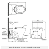 Bồn Cầu Điện Tử TOTO CS767RW14#XW Kèm Nắp Rửa Điện Tử WASHLET Dòng C5 – TCF24410AAA (220V) - ảnh 2