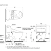 Bồn Cầu Điện Tử TOTO CS767RW6#XW Kèm Nắp Rửa Điện Tử WASHLET Dòng C5 – TCF6531Z (220V) - ảnh 2