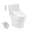Bồn Cầu Điện Tử TOTO CS769DRW14#XW Kèm Nắp Rửa Điện Tử WASHLET Dòng C5 – TCF24410AAA (220V)