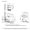 Bồn Cầu Điện Tử TOTO CS769DRW16#XW Kèm Nắp Rửa Điện Tử WASHLET Dòng C2 – TCF23410AAA (220V) - ảnh 3