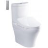 Bồn Cầu Điện Tử TOTO CS818CDW12#XW Kèm Nắp Rửa Điện Tử WASHLET (Loại Giấu Dây) Dòng S7 – TCF4911EZ (220V)