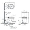 Bồn Cầu Điện Tử TOTO CS818DW11#XW Kèm Nắp Rửa Điện Tử WASHLET Dòng S7 – TCF4911Z (220V) - ảnh 2