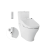 Bồn Cầu Điện Tử TOTO CS818DW6#XW Kèm Nắp Rửa Điện Tử WASHLET Dòng C5 – TCF6531Z (220V)