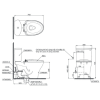 Bồn Cầu Điện Tử TOTO CS838DW11#XW Kèm Nắp Rửa Điện Tử WASHLET Dòng S7 – TCF4911Z (220V) - ảnh 2