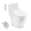 Bồn Cầu Điện Tử TOTO CS838DW14#XW Kèm Nắp Rửa Điện Tử WASHLET Dòng C5 – TCF24410AAA (220V)
