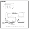 Bồn Cầu Điện Tử TOTO CS948CDW12#XW Kèm Nắp Rửa Điện Tử WASHLET (Loại Giấu Dây) Dòng S7 – TCF4911EZ (220V) - ảnh 2