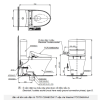 Bồn Cầu Điện Tử TOTO CS948CDW17#XW Kèm Nắp Rửa Điện Tử WASHLET (Loại Giấu Dây) Dòng C2 – TCF23460AAA (220V) - ảnh 3