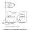 Bồn Cầu Điện Tử TOTO CS948DW14#XW Kèm Nắp Rửa Điện Tử WASHLET Dòng C5 – TCF24410AAA (220V) - ảnh 3