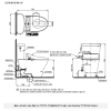 Bồn Cầu Điện Tử TOTO CS986GW16#XW Kèm Nắp Rửa Điện Tử WASHLET Dòng C2 – TCF23410AAA (220V) - ảnh 3