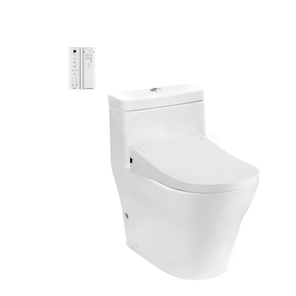 Bồn Cầu Điện Tử TOTO CW166RB#XW/TCF34320GAA#NW1/T53P100VR Kèm Nắp Rửa Điện Tử WASHLET Dòng S5 – TCF34320GAA (220V)