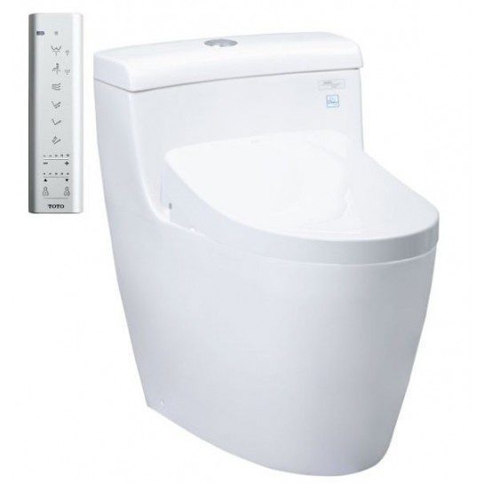 Bồn Cầu Điện Tử TOTO MS636CDRW12#XW Kèm Nắp Rửa Điện Tử WASHLET (Loại Giấu Dây) Dòng S7 – TCF4911EZ (220V)
