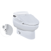 Bồn Cầu Điện Tử TOTO MS688W7#XW Kèm Nắp Rửa Điện Tử WASHLET Dòng C2 – TCF6631A (220V)