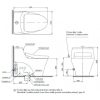 Bồn Cầu Điện Tử TOTO MS823CDRW12#XW Kèm Nắp Rửa Điện Tử WASHLET (Loại Giấu Dây) Dòng S7 – TCF4911EZ (220V) - ảnh 2