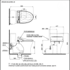 Bồn Cầu Điện Tử TOTO MS855CDW15#XW Kèm Nắp Rửa Điện Tử WASHLET (Loại Giấu Dây) Dòng C5 – TCF24460AAA (220V) - ảnh 2