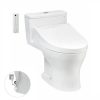 Bồn Cầu Điện Tử TOTO MS855DW14#XW Kèm Nắp Rửa Điện Tử WASHLET Dòng C5 – TCF24410AAA (220V)