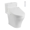Bồn cầu điện tử TOTO MS857CDW15 1 khối kèm nắp rửa điện tử WASHLET dòng C5 – TCF24460AAA
