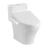 Bồn cầu điện tử TOTO MS857CDW17 1 khối kèm nắp rửa điện tử WASHLET dòng C2 – TCF23460AAA