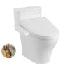Bồn cầu điện tử TOTO MS857DW16 1 khối kèm nắp rửa điện tử WASHLET dòng C2 – TCF23410AAA