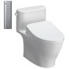 Bồn Cầu Điện Tử TOTO MS887CRW12#XW Kèm Nắp Rửa Điện Tử WASHLET (Loại Giấu Dây) Dòng S7 – TCF4911EZ (220V)