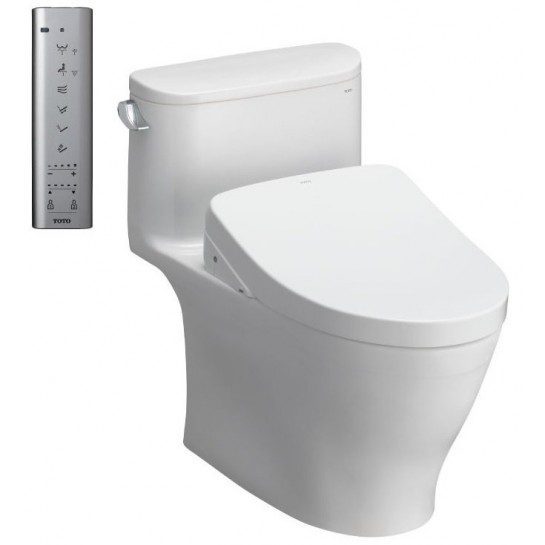 Bồn Cầu Điện Tử TOTO MS887CRW12#XW Kèm Nắp Rửa Điện Tử WASHLET (Loại Giấu Dây) Dòng S7 – TCF4911EZ (220V)