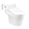 Bồn Cầu Điện Tử TOTO MS887CRW15#XW Kèm Nắp Rửa Điện Tử WASHLET Dòng C5 – TCF24460AAA (220V)