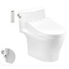 Bồn Cầu Điện Tử TOTO MS887RW14#XW Kèm Nắp Rửa Điện Tử WASHLET Dòng C5 – TCF24410AAA (220V)
