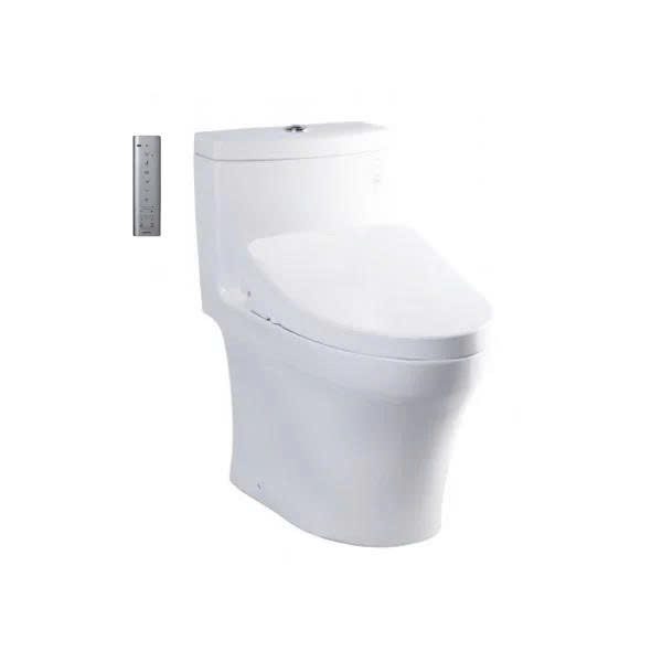Bồn Cầu Điện Tử TOTO MS889CDRW12#XW Kèm Nắp Rửa Điện Tử WASHLET (Loại Giấu Dây) Dòng S7 – TCF4911EZ (220V)