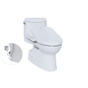 Bồn Cầu Điện Tử TOTO MS905W7#XW Kèm Nắp Rửa Điện Tử WASHLET Dòng C2 – TCF6631A (220V)