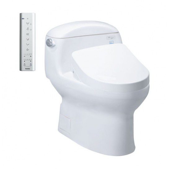 Bồn Cầu Điện Tử TOTO MS914CRW12#XW Kèm Nắp Rửa Điện Tử WASHLET (Loại Giấu Dây) Dòng S7 – TCF4911EZ (220V)