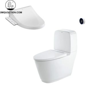 Bồn cầu hai khối INAX ACT-832+CW-H18VN Nắp điện tử xả cảm ứng